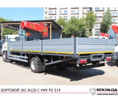Кран-манипулятор FG 514 на базе JAC N120