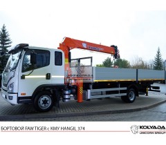 Бортовой FAW Tiger 6G с КМУ HANGIL HGC 374