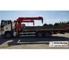 Кран-манипулятор HANGLIM KS1256 G2 на базе FAW CA 3250