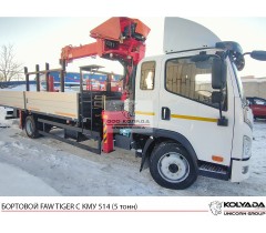 Кран-манипулятор 514 на базе FAW TIGER Кран-манипулятор 514 на базе FAW TIGER