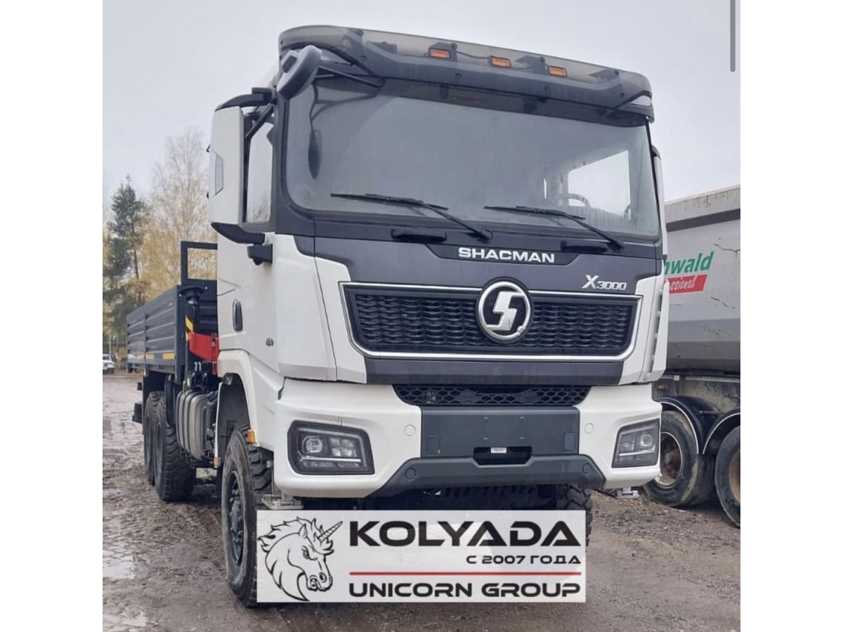 Функциональный КМУ SUNHUNK K238 на базе SHACMAN X3000 отправился к клиенту