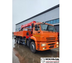 Кран-манипулятор SUNHUNK S3005 на базе КАМАЗ-6520