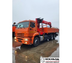 Кран-манипулятор SUNHUNK S3005 на базе КАМАЗ-6520