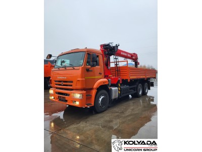 Отгрузили КМУ SUNHUNK S3005 на базе КАМАЗ-6520