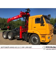 Тягач КАМАЗ 65116 с КМУ УММ 806T