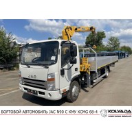 Кран-манипулятор XCMG SQS 68-4 на базе JAC N90